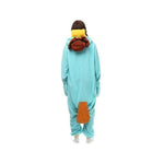 Pyjama canard bleu vue dos