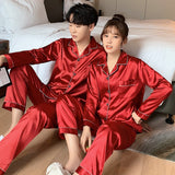 Pyjama Couple Satin de Soie