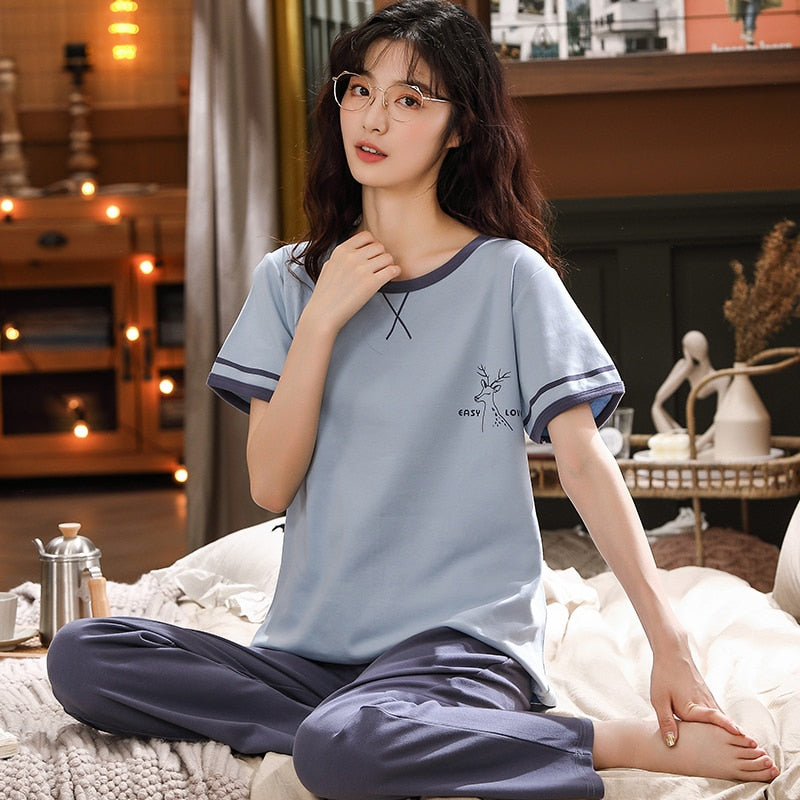 Pyjama Couple Saint Valentin Identique - Main Image