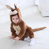 pyjama kangourou bebe marron