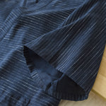 Pyjama Kimono Homme Manches Bleu Roi