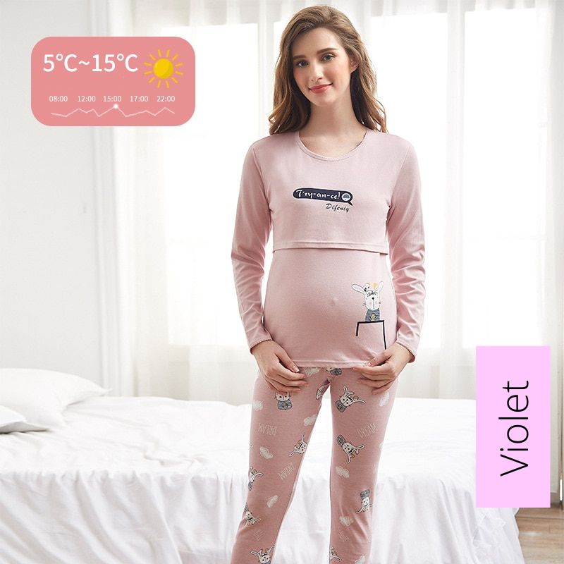 Pyjama de maternité - 2 pièces