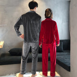 Pyjama pour Deux en velours identiques