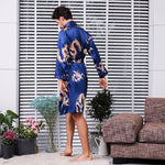 Kimono Pyjama Japonais Homme Manche Longue