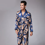 Ensemble Pyjama Homme Imprimé Couleur Bleu