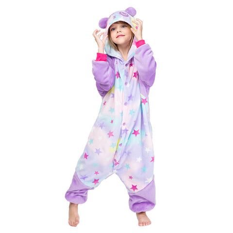 Pyjama Animaux Enfant PANDA MULTICOLORE