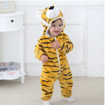 Pyjama animaux bébé tigre debout