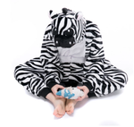 Pyjama animaux enfant zèbre assis