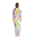Pyjama Licorne Fille Multicolore dos