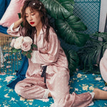 Ensemble Pyjama Satin