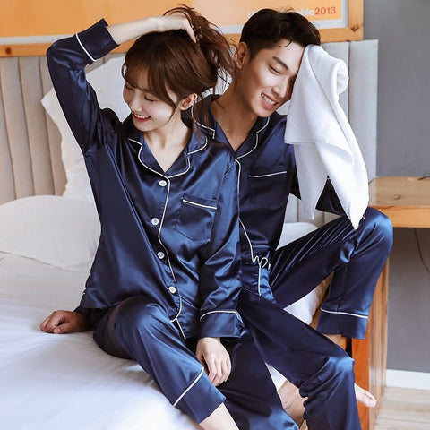 Pyjama Couple Satin