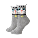 chaussette fantaisie chat