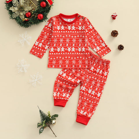 Pyjama de Noël bébé - Ensemble tenue de Noël bébé - Lutins – Petit