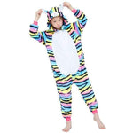 pyjama animaux enfant chat multicolore