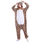 combinaison pyjama leopard