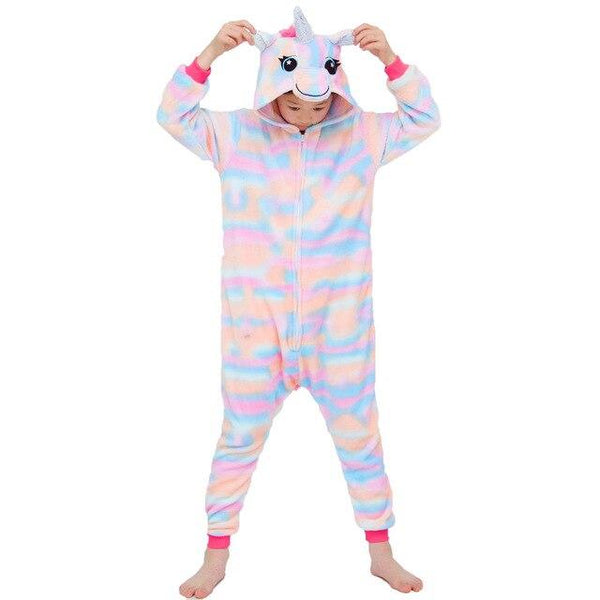 Pyjama Licorne Fille TRICOLORE
