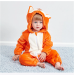 Pyjama animaux bébé renard assis